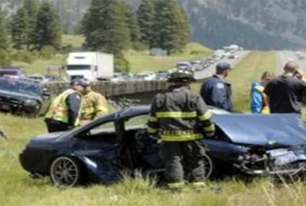 Downpour Causes 2 Car Accident Outside of Missoula