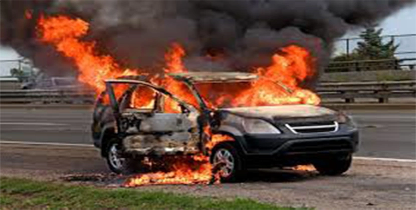 Ronan Car Accident Causes SUV Fire and Injuries