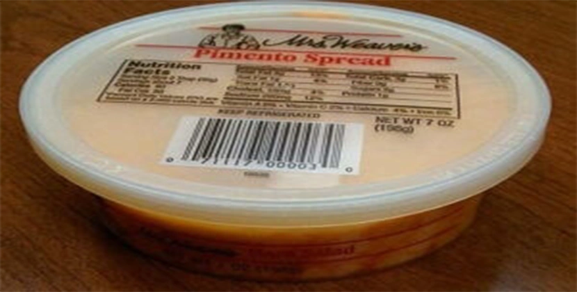 Reser’s Mrs. Weaver’s Pimento Spread Recalled