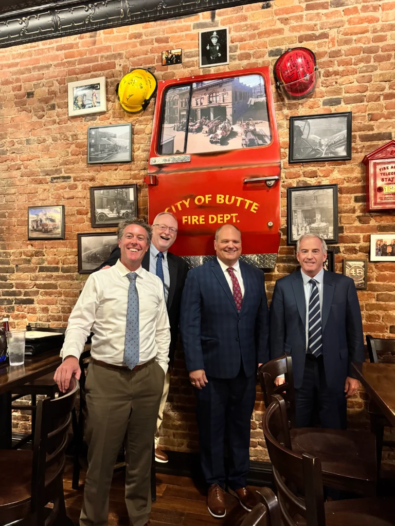 Members of the legal team in Butte, Montana.