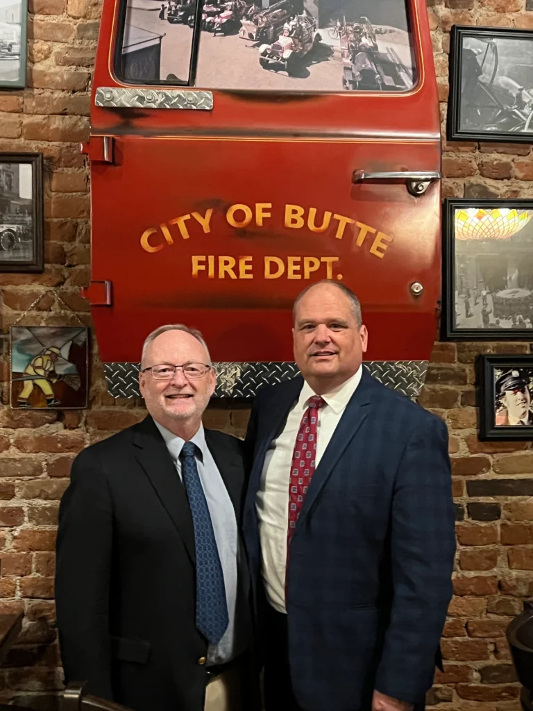 Members of the legal team in Butte, Montana.
